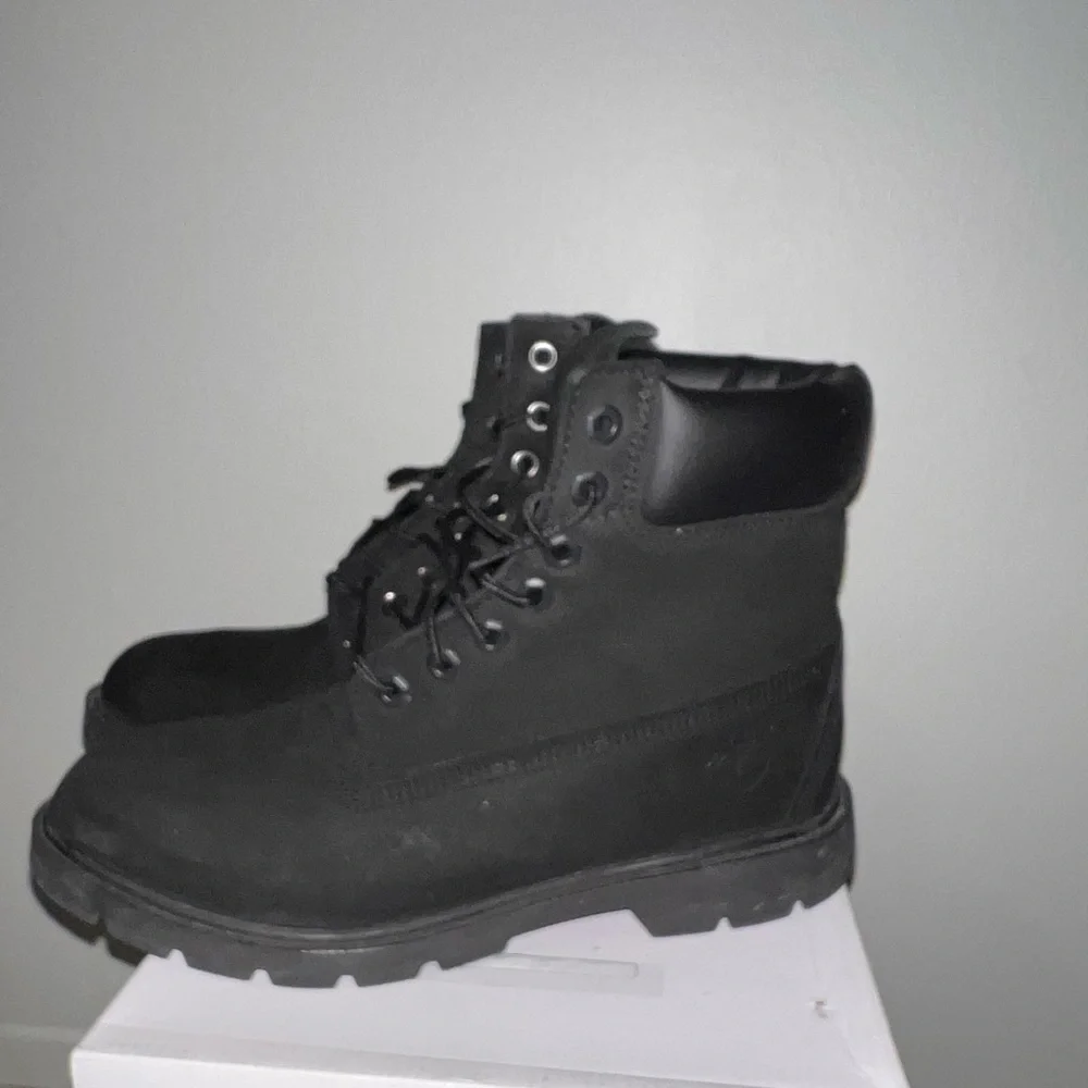 Black Timberland Boots